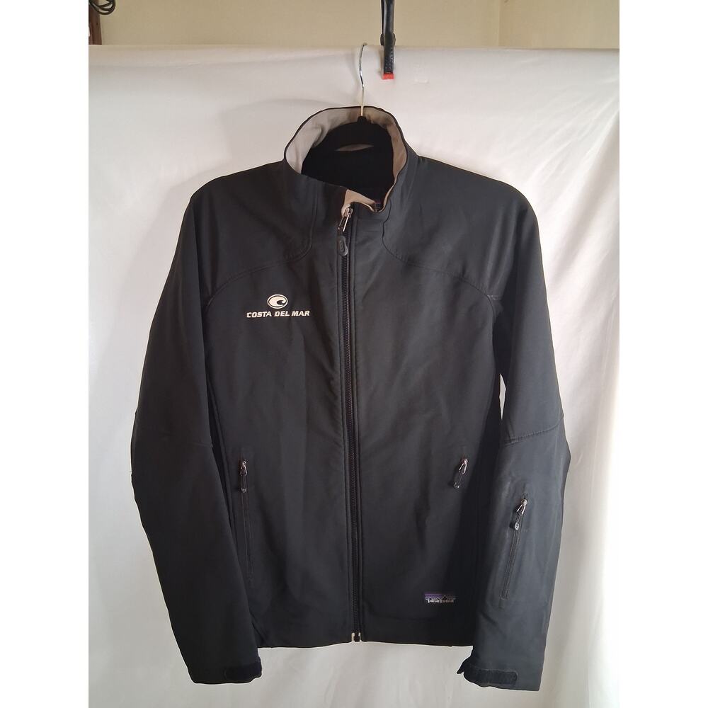 Patagonia Black Women Jacket Zipper Long Sleeve Mesh and Fleece Lining. Size M